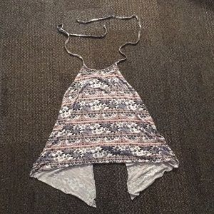 Floral Halter Top